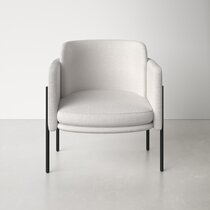 White accent on sale chair modern